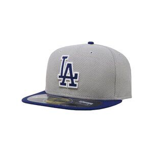 New Era 59Fifty Men's Los Angeles Dodgers Diamond Era Gray Royal Fitted Hat